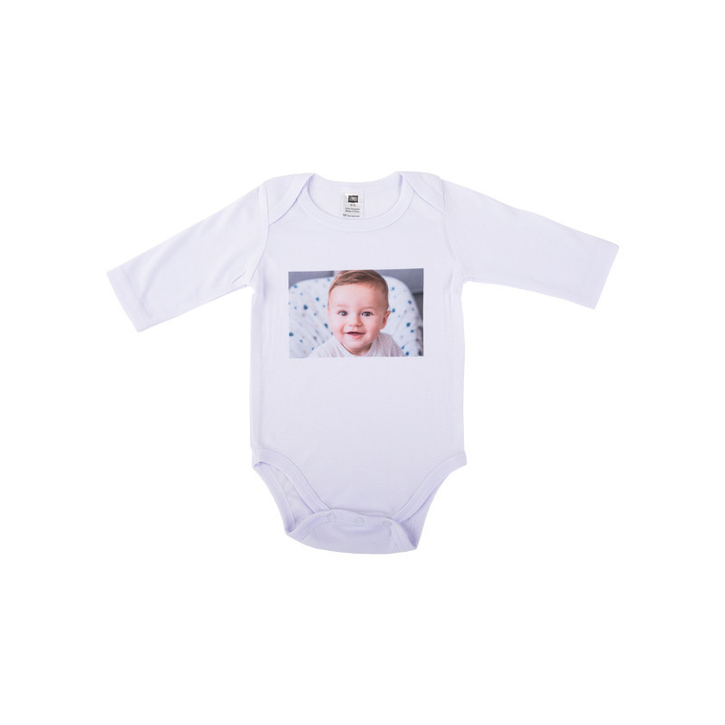 Body e vestuário personalizados com fotografia